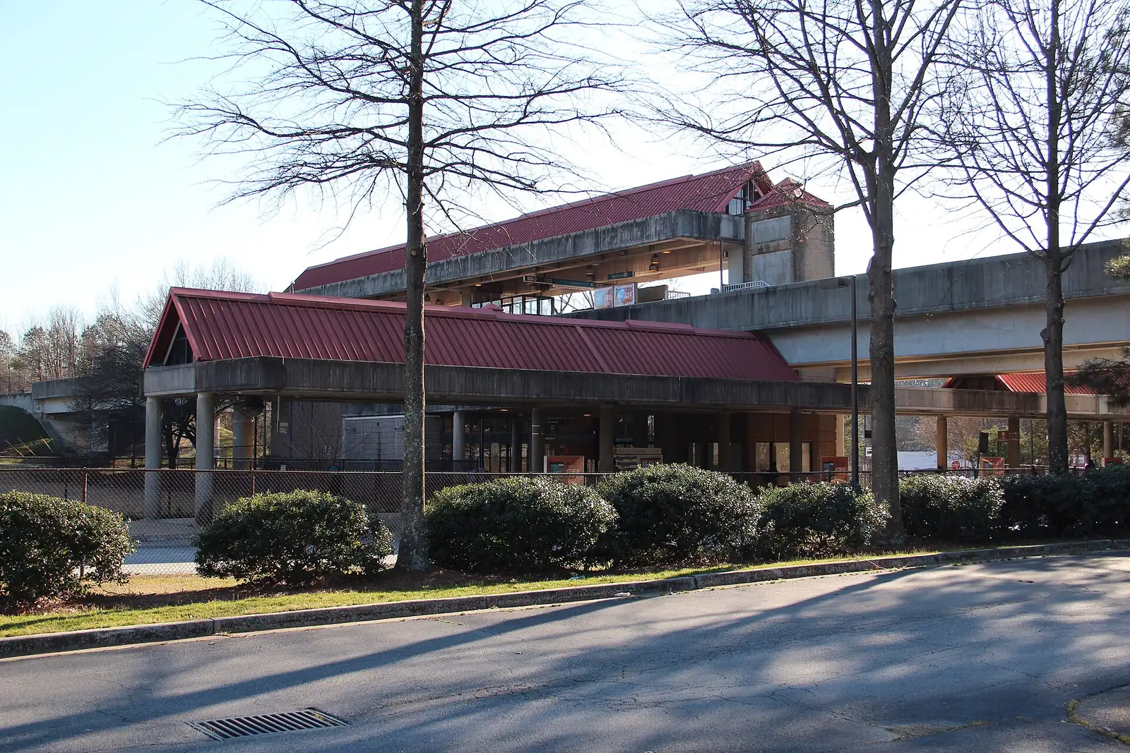 MARTA's Bankhead station on Donald Lee Hollowell Parkway in northwest Atlanta