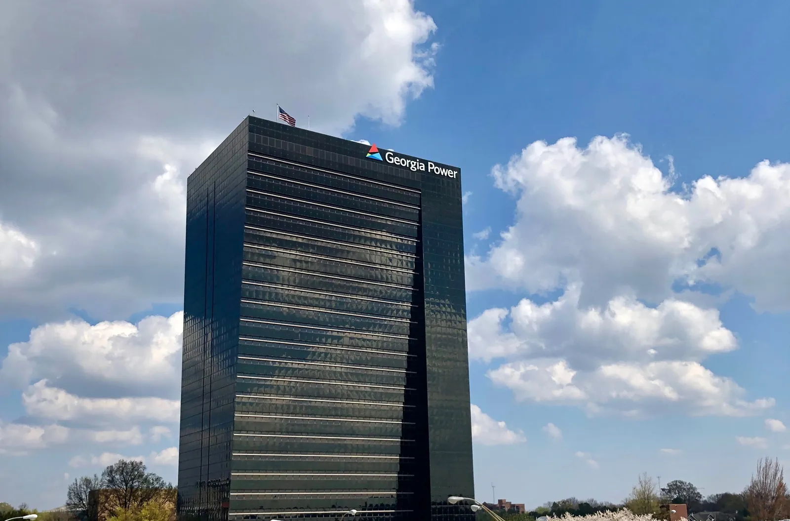The Georgia Power headquarters tower in Atlanta
