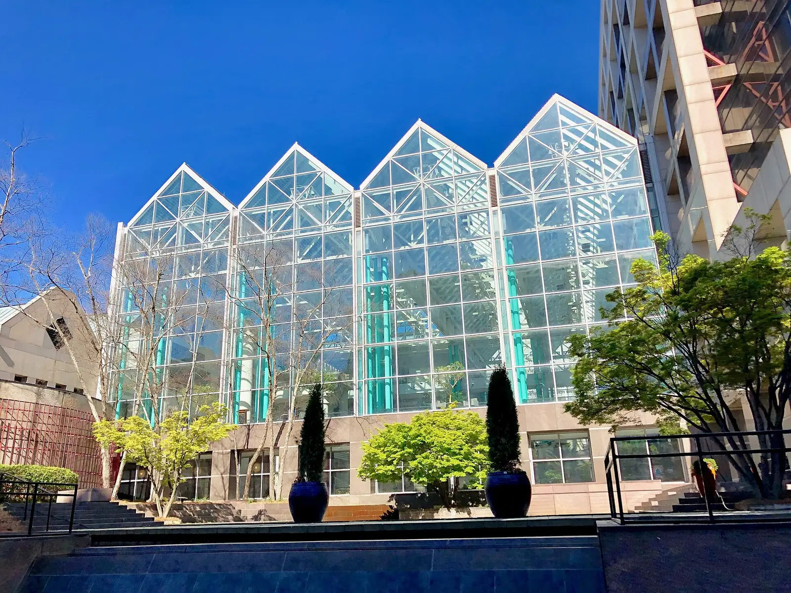 The Fulton County Government Center at 141 Pryor St. SW in downtown Atlanta, home of the Tax Commissioner's main office