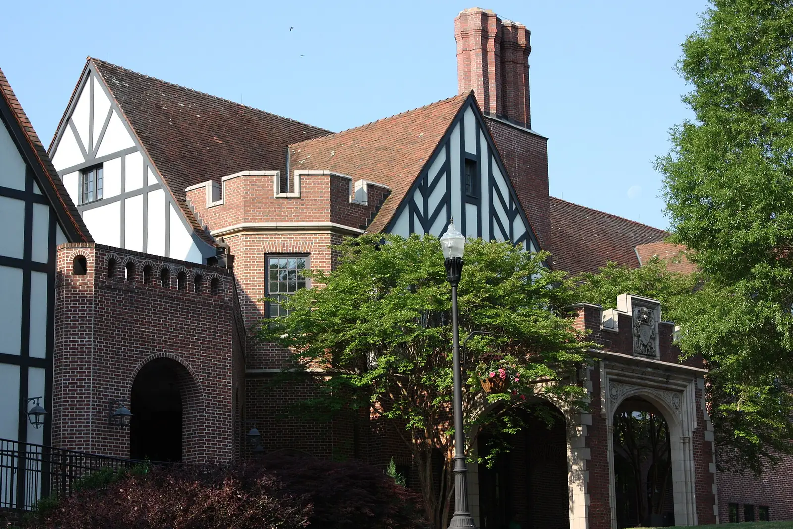 The clubhouse at East Lake Golf Club in Atlanta's East Lake neighborhood
