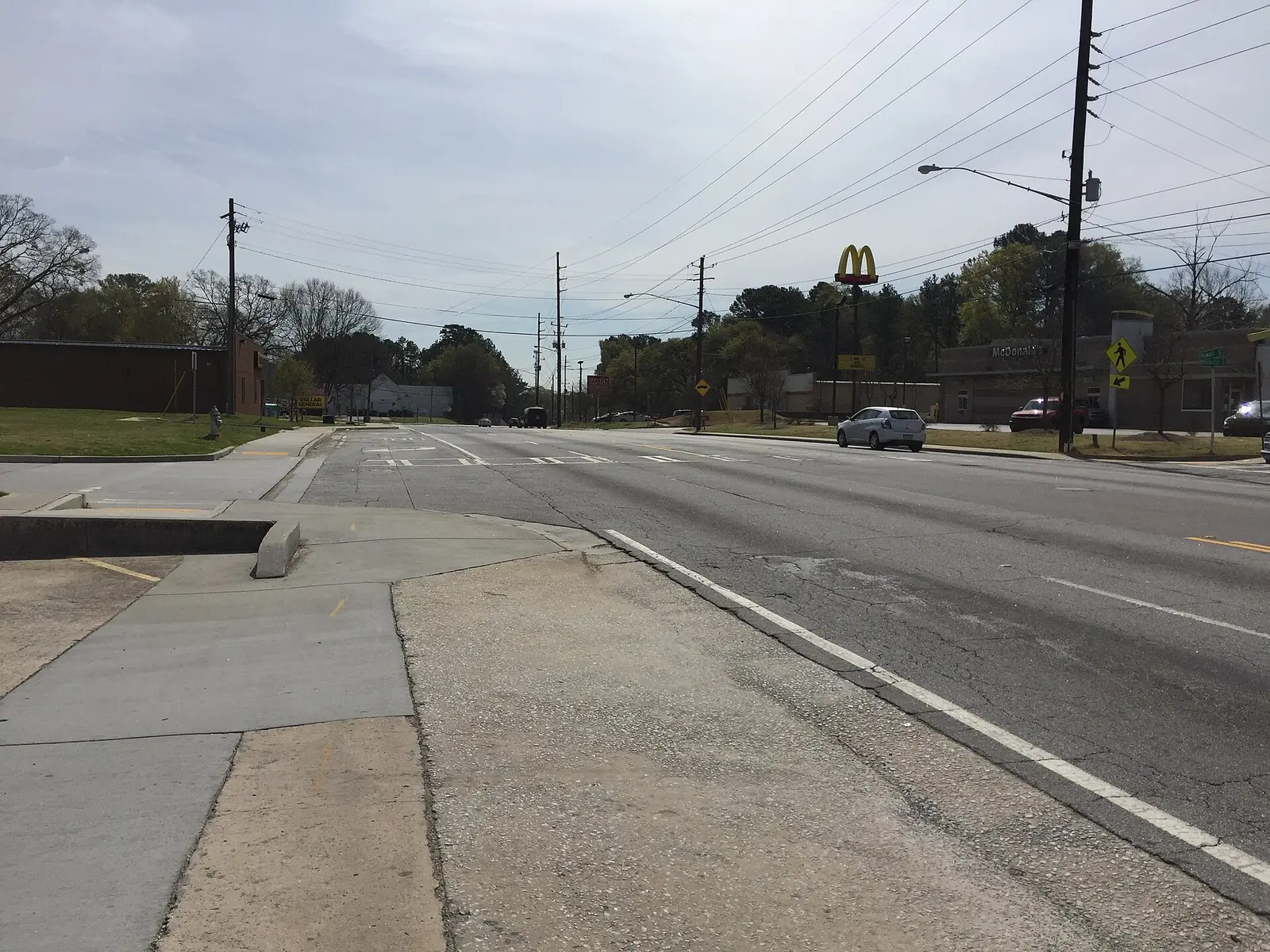 Martin Luther King Jr. Drive, Georgia State Route 139, in the Adamsville area of Atlanta