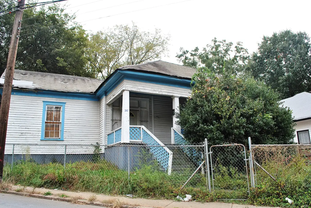 A house in the Lakewood Heights Historic District in southeast Atlanta