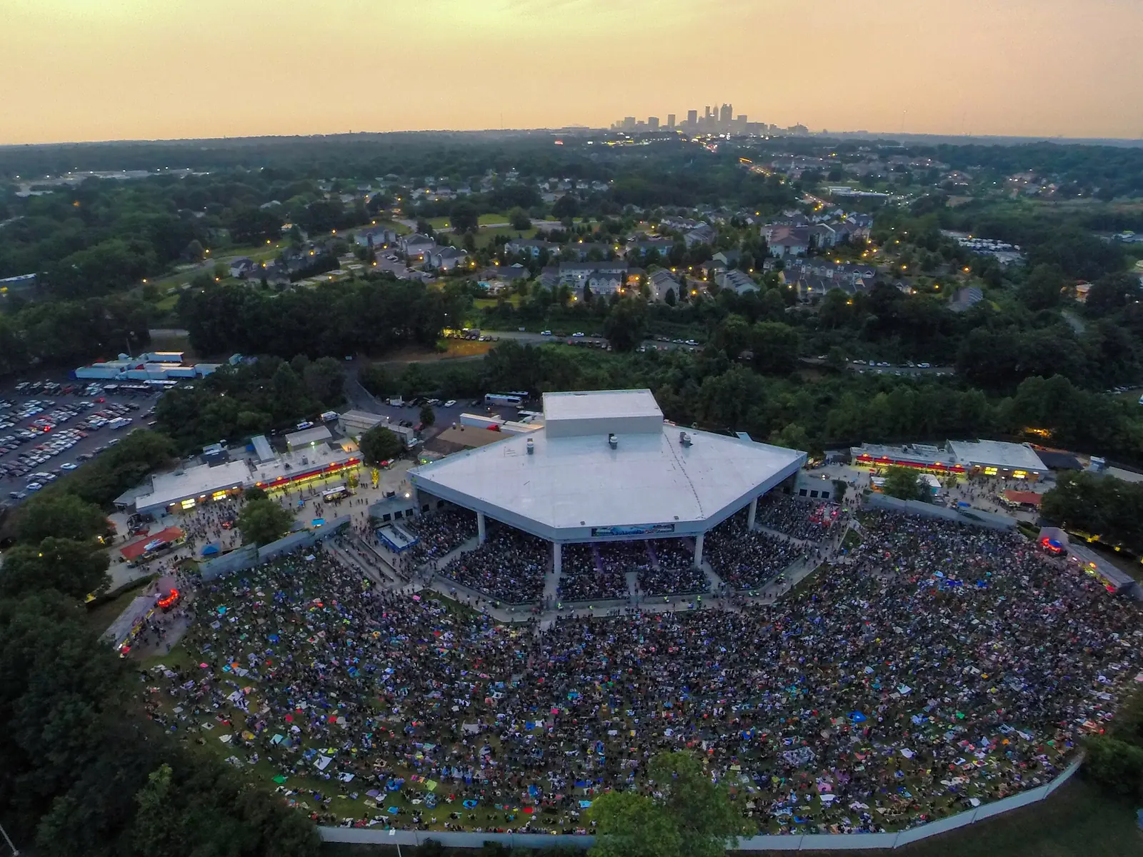 Lakewood Amphitheater in southeast Atlanta
