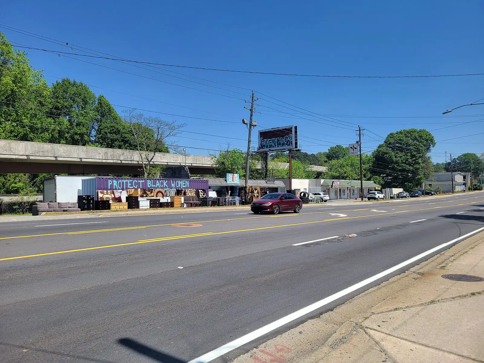 Georgia State Route 139 in northwest Atlanta